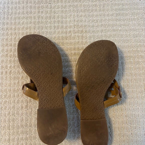 Tory Burch Tan Cutout Sandals - Picture 2 of 2